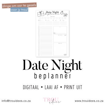 Date Night Planner